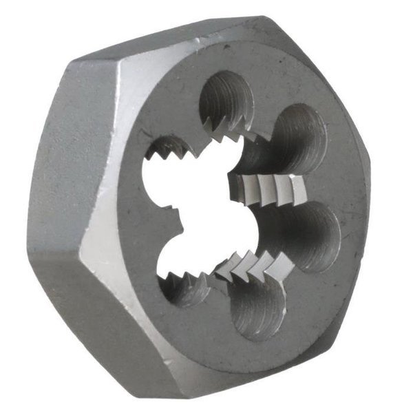 Rethreading Die, Hexagonal, Series DWT, Measurement System Imperial, 1418, NPT, Qualtech, Mfr#: DWTHXNPT14